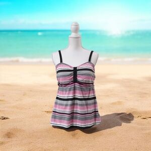 CANDIE'S WOMEN'S SWIMSUIT TOP SIZE 2 VGC